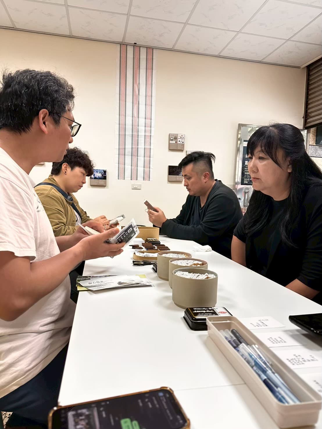 回到工作室收一天
