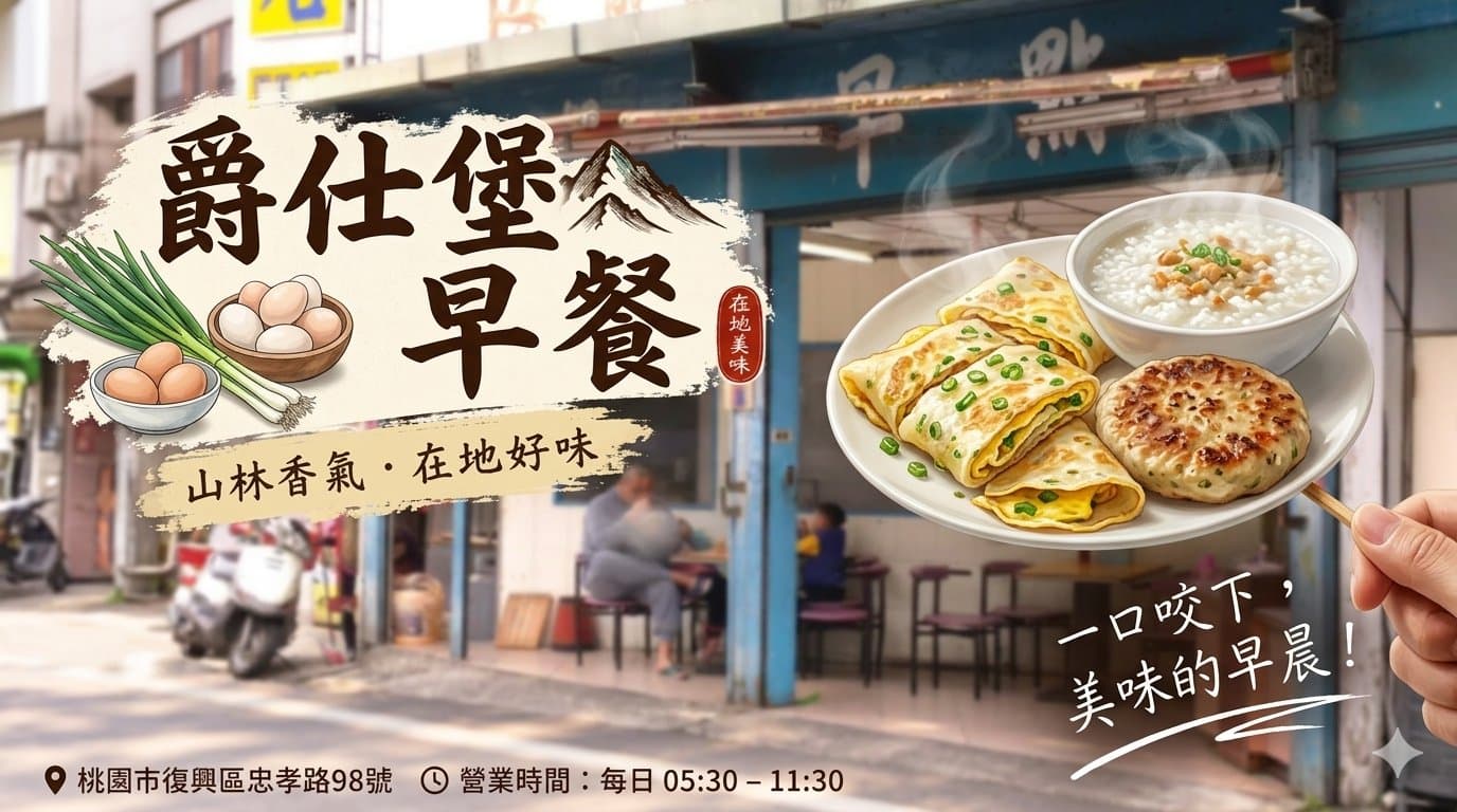 爵仕堡早餐 店家照片