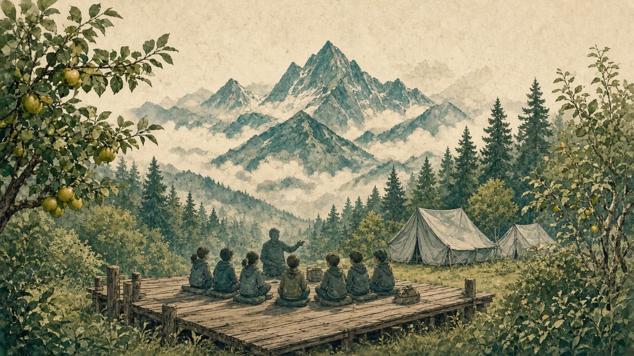 飛鼠不渴:雪霧鬧的山林體驗(亦稱山上學校露營農場)