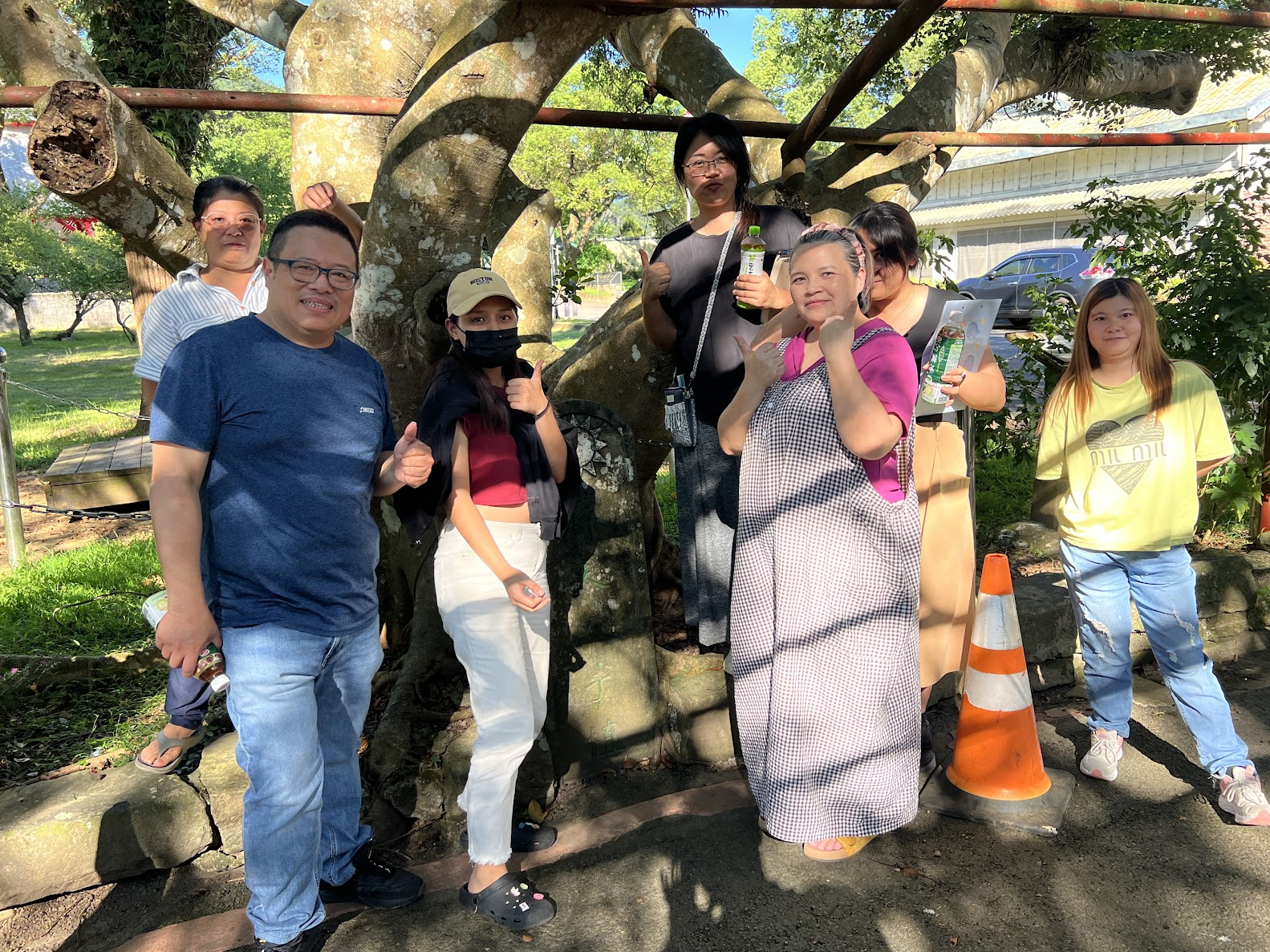 角板山走讀人物互動